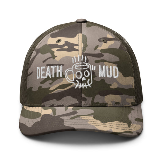 Camouflage trucker hat