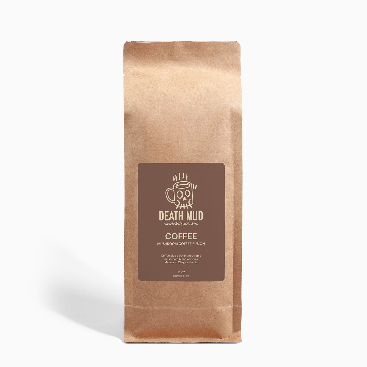 Mushroom Coffee Fusion - Lion’s Mane & Chaga 16oz